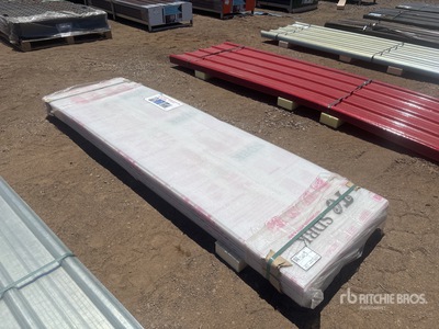 Quantity of (20) 27 in x 8 ft Clear Multi-wall Polycarbonate Pane Materiale edile (Unused)