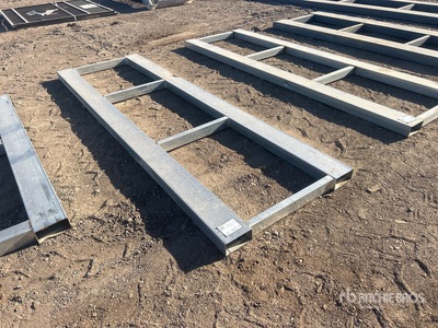 3 ft x 10 ft Forklift Metal Pallet Thickening