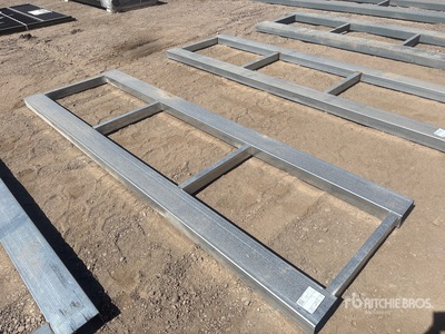 3 ft x 10 ft Forklift Metal Pallet Thickening