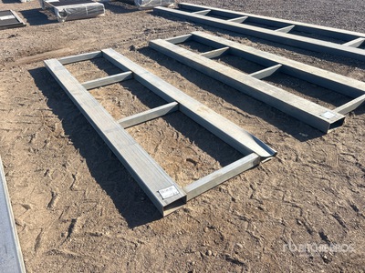 3 ft x 10 ft Forklift Metal Pallet