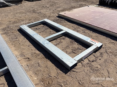 3 ft x 7 ft Forklift Metal Pallet Thickening その他 - 店舗 & 倉庫
