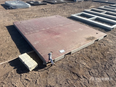 6 ft x 8 ft Forklift Metal Pallet Thickening