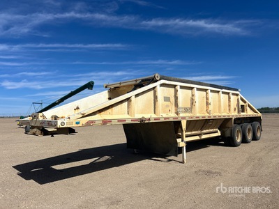 2009 Decap 42 ft Tri/A Belly Dump Trailer