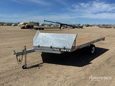 2025 PJ S/A 8 ft x 12 ft Sled Trailer