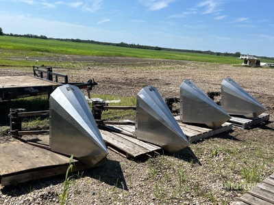 Quantity of (4) Tridekon Crop Dividers - Fits Case 3330 Sprayer