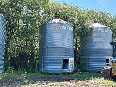 Twister +/- 4000 bu 6 Ring Trémie à grains