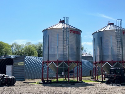 Twister +/- 4000 bu 5 Ring Hopper Trémie à grains