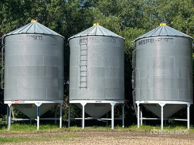 Westeel +/- 2100 bu 6 Ring Hopper Trémie à grains