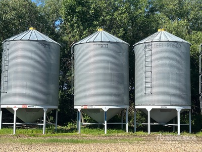 Westeel +/- 2100 bu 6 Ring Hopper Trémie à grains