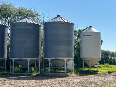 Westeel +/- 2100 bu 6 Ring Hopper Trémie à grains