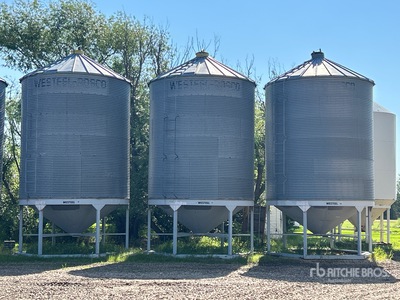 Westeel +/- 2100 bu 6 Ring Hopper Trémie à grains