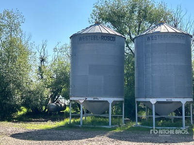 Westeel +/- 2100 bu 6 Ring Hopper Trémie à grains