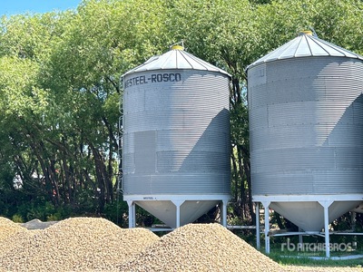 Westeel +/- 2100 bu 6 Ring Hopper Trémie à grains