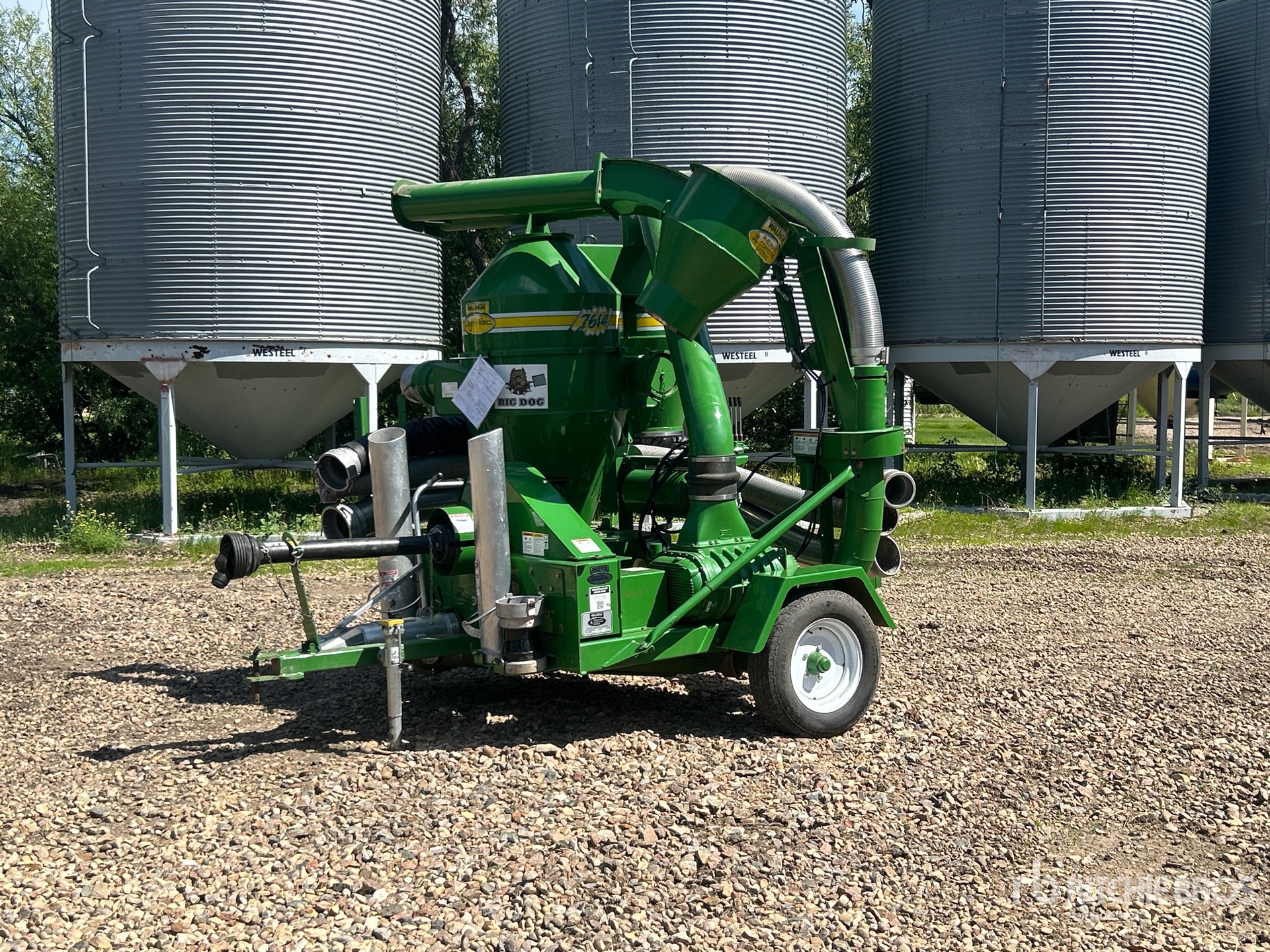 2015 Walinga 7614 7 ft 5000 bu Grain Vac