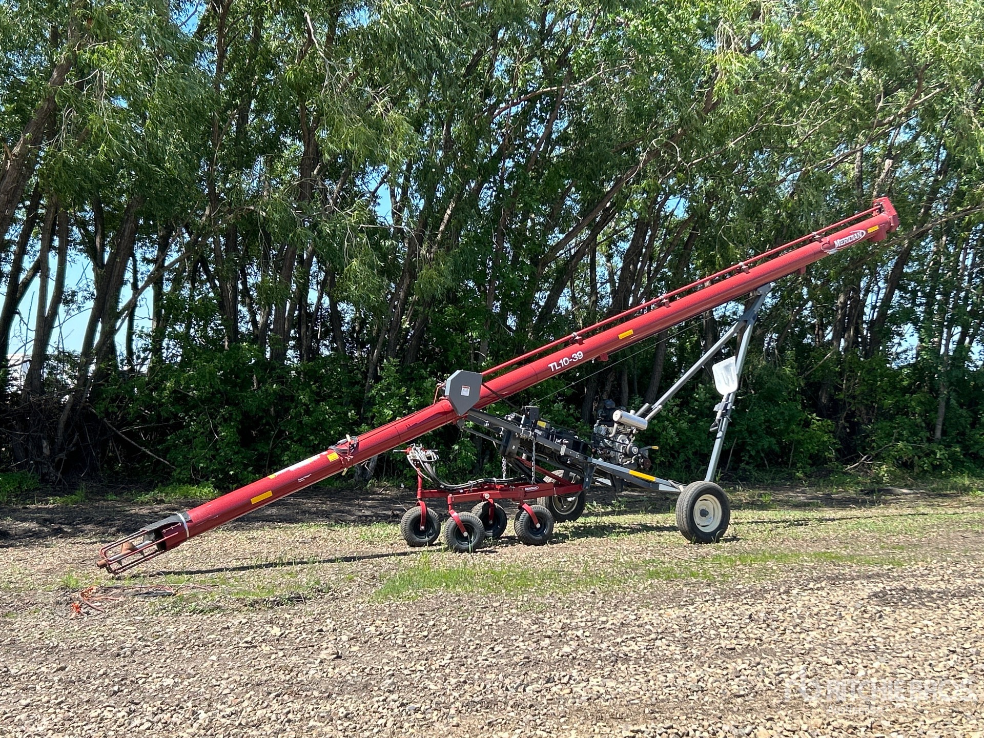 2018 Meridian TL10-39 10 in x 39 ft 5500 bu Drive-Over Transfer Grain Auger