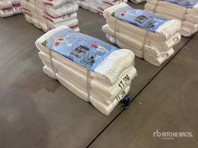 Quantity of (20) 1.2 in x 9.8 ft Heavy Duty Industrial Polyester Lifting Strap