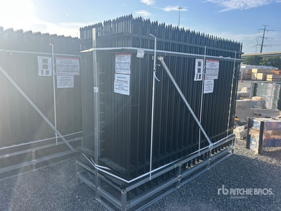 Quantity of (30) 2026 MTO A0710-30 10 ft x 7 ft Powder Coated Clôture (Unused)