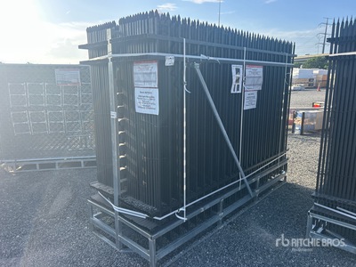Quantity of (30) 2026 MTO A0710-30 10 ft x 7 ft Powder Coated Clôture (Unused)