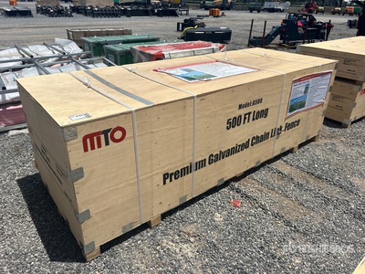 2026 MTO A500 500 ft x 6 ft Chain Link Fencing (Unused)