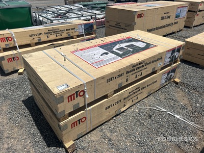 2026 MTO A3325 Double Garage Metal Shed (Unused)