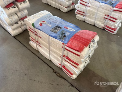Quantity of (20) 2 in x 9.8 ft Heavy Duty Industrial Polyester Lifting Strap