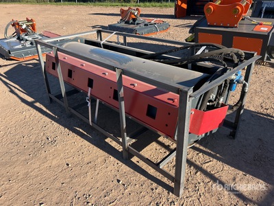 2026 Handy HVR76 76 in Skid Steer Vibratory Roller (Unused)