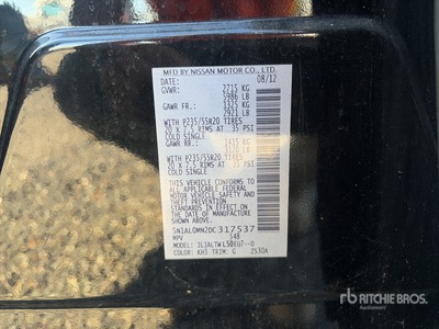 2013 Infiniti JX35 2WD Vehiculo todoterreno