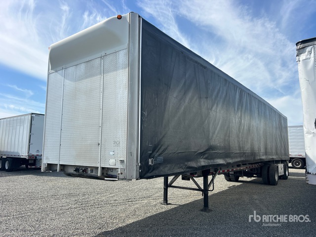 2016 Wilson AF-1080 48 ft T/A Spread Axle Curtain Side Trailer