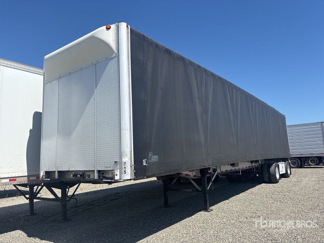 2016 Wilson AF-1080 48 ft T/A Spread Axle Curtain Side Trailer