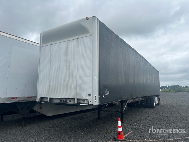 2017 Wilson AF-1080 48 ft T/A Spread Axle Curtain Side Trailer