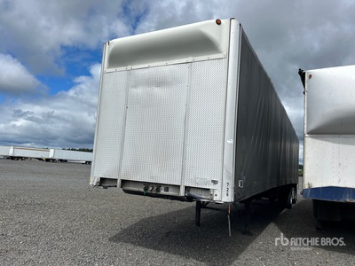 2017 Wilson AF-1080 48 ft T/A Spread Axle Zijtrailer met gordijn