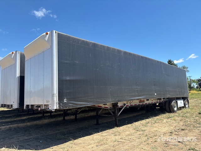 2017 Wilson AF-1080 48 ft T/A Spread Axle Curtain Side Trailer