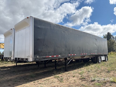 2017 Wilson AF-1080 48 ft T/A Spread Axle Curtain Side Trailer