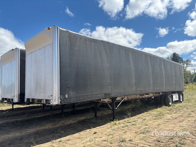 2017 Wilson AF-1080 48 ft T/A Spread Axle Curtain Side Trailer