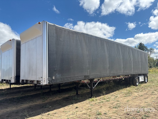 2017 Wilson AF-1080 48 ft T/A Spread Axle Curtain Side Trailer