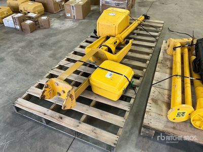 Quantity of (3) Pallets of Trimble EM410 UTS Total Station Kit and Prism (Unused)