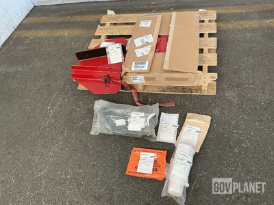(1) Lock Assembly, (1) Inlet Cover, (1) Reflective Sign & Assorted Items