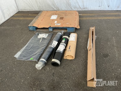 (6) Assorted Solid Rubber Sheets