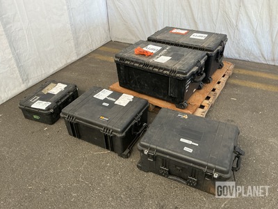 (5) Assorted Storage Cases