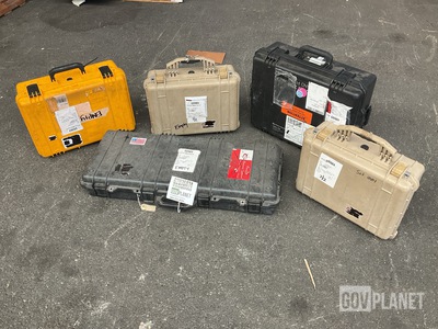 (5) Assorted Storage Cases