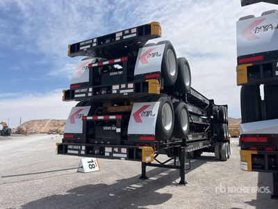 2023 Hyundai CGN40-843 40 ft T/A Remolque Portacontenedores (Unused)