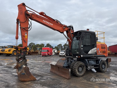 2019 Hitachi ZX140W-5B Wiel graafmachine