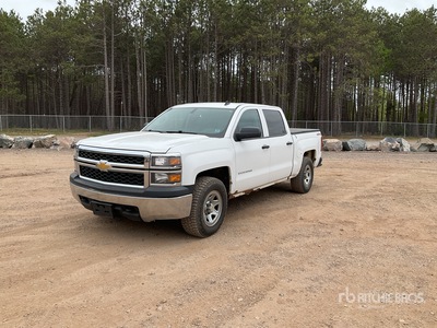 2014 Chevrolet Silverado 1500 4x4 Crew Cab Pickup