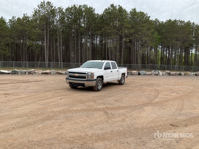 2014 Chevrolet Silverado 1500 4x4 Crew Cab Pickup