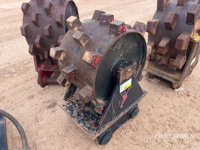 2021 Roo 500 mm Q/C Excavator Compaction Wheel