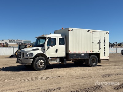2013 Freightliner M2 4x2 Sleeper Fuel and Lube Truck