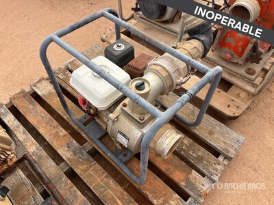 Honda QWPE84EU Skid-Mounted Water Pump (Inoperable)
