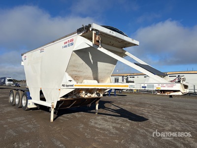 2008 TES 10.9 m Tri/A Belly Dump Trailer