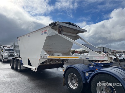 2008 TES Tri/A Belly Dump Trailer
