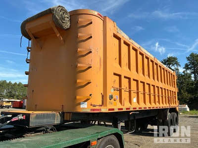 Unknown 50 Ton Dump Trailer T/A Demolition kiep aanhangwagen